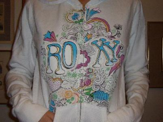 mikina Roxy s kapucou - L